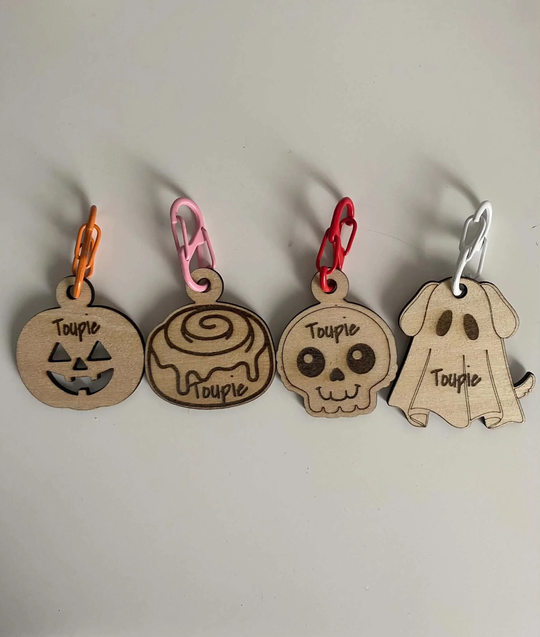 médaillon - collier - chien -chat-halloween