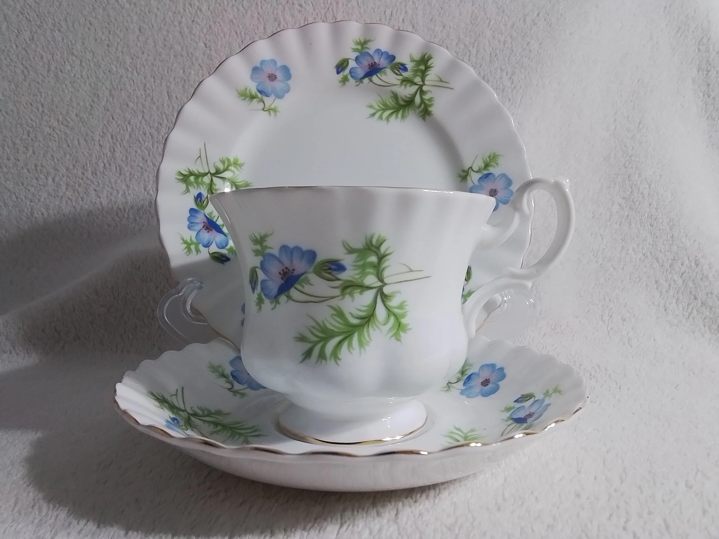 Mabels Tea Table - Vintage China available for hire in Aberdeen and Aberdeenshire