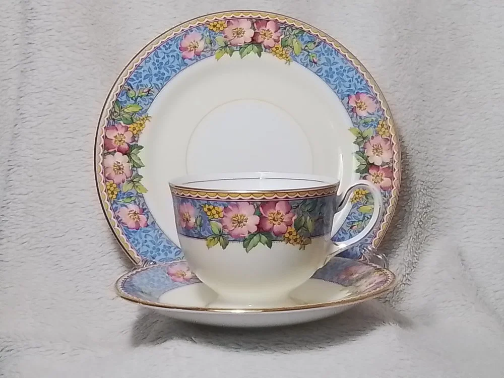 Mabels Tea Table - Vintage China available for hire in Aberdeen and Aberdeenshire