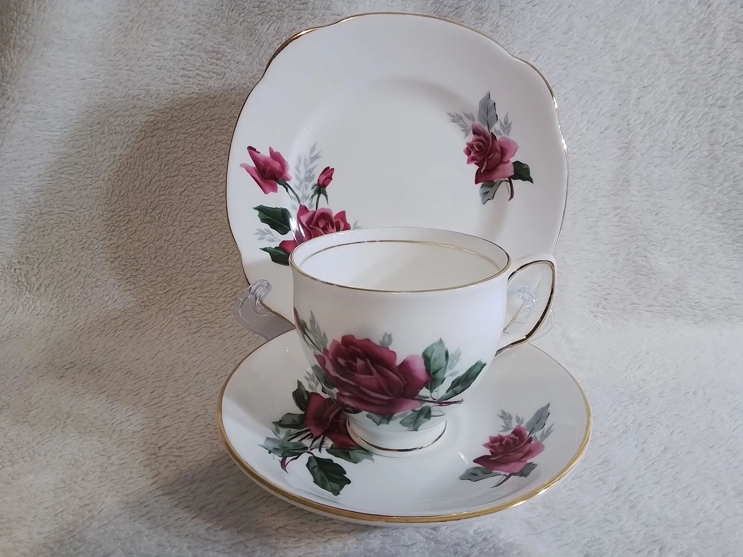 Mabels Tea Table - Vintage China available for hire in Aberdeen and Aberdeenshire