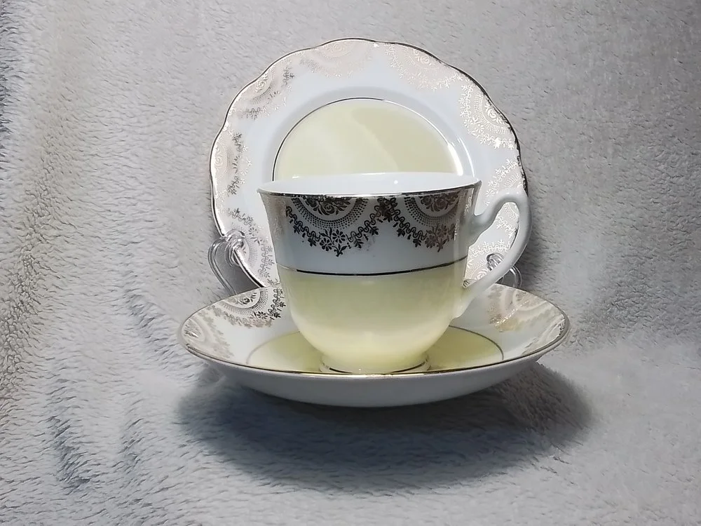 Mabels Tea Table - Vintage China available for hire in Aberdeen and Aberdeenshire