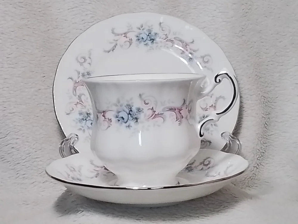 Mabels Tea Table - Vintage China available for hire in Aberdeen and Aberdeenshire