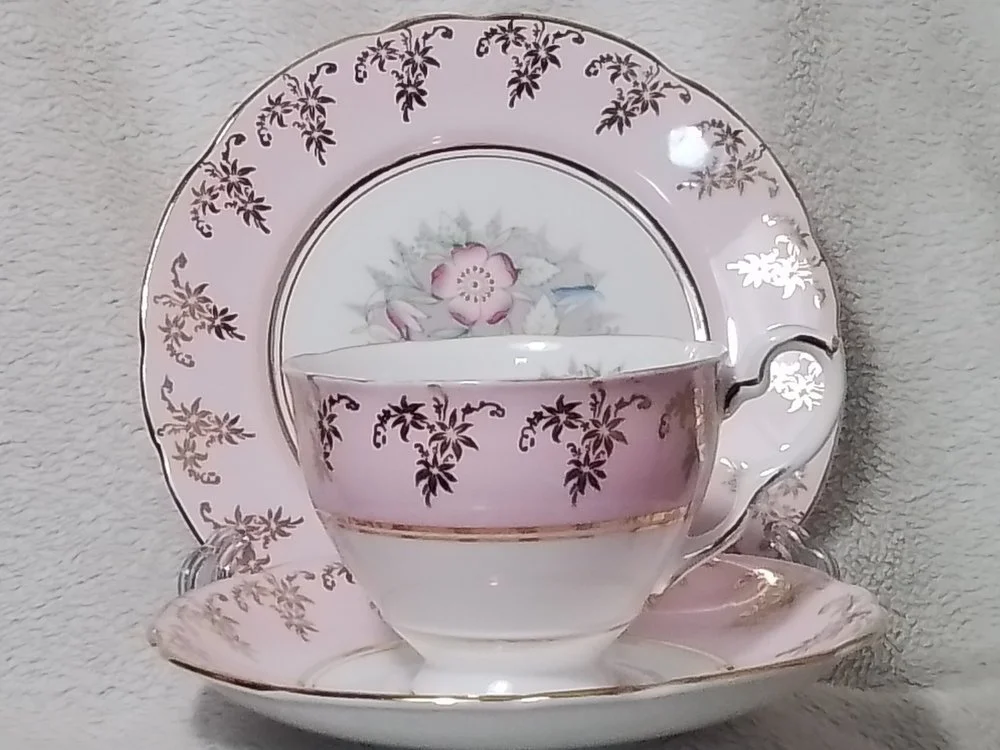 Mabels Tea Table - Vintage China available for hire in Aberdeen and Aberdeenshire
