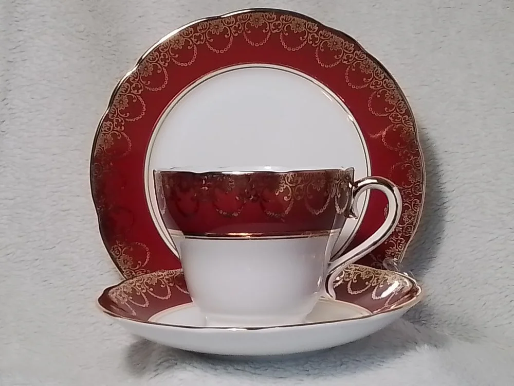 Mabels Tea Table - Vintage China available for hire in Aberdeen and Aberdeenshire