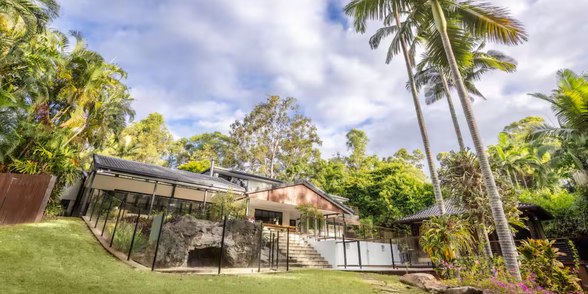 Stylish Brisbane Airbnb kitchen and dining space — ideal for hosting private pizza masterclasses with Marino & The Dough