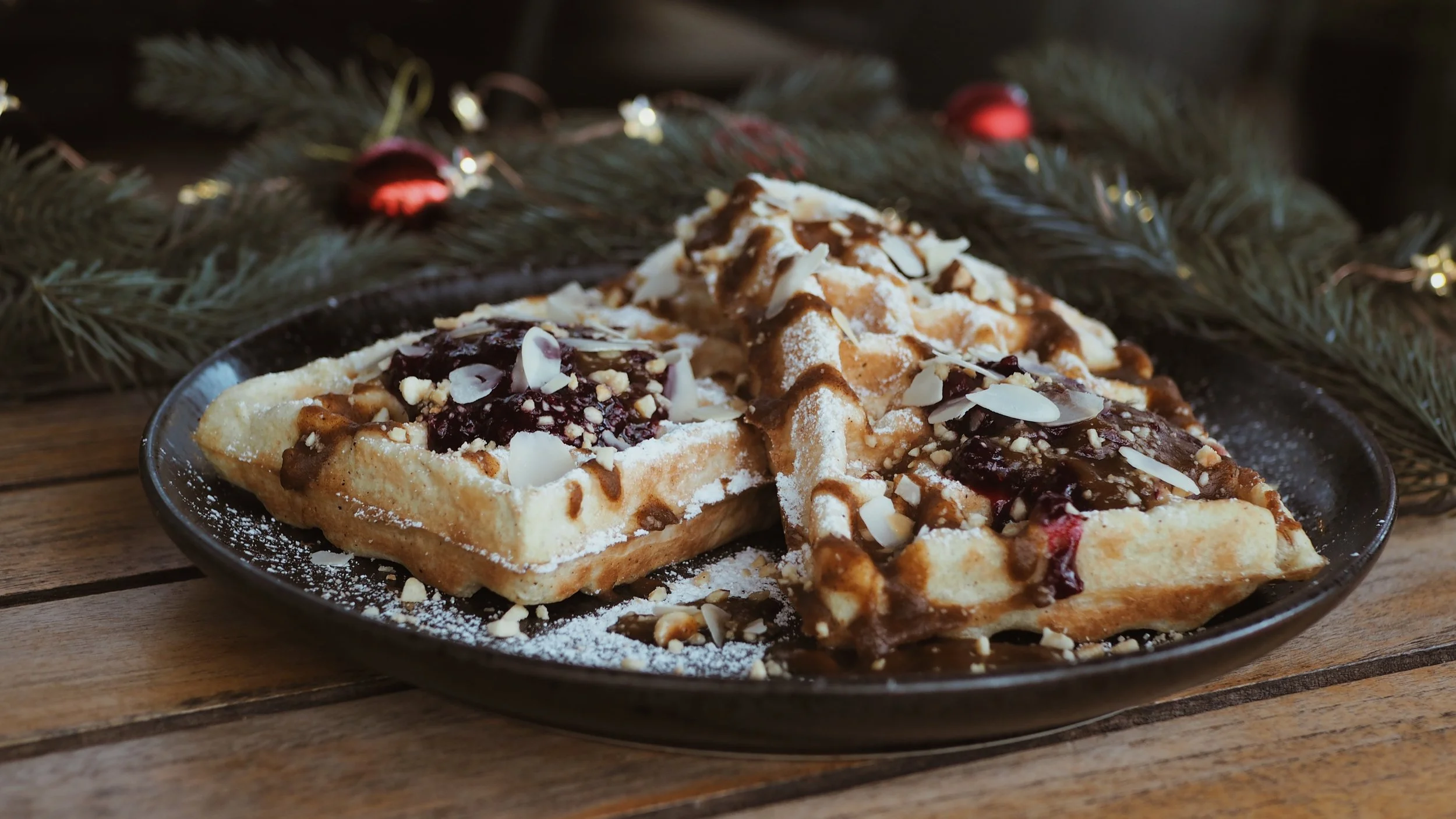 Pumpkin Spice Waffel