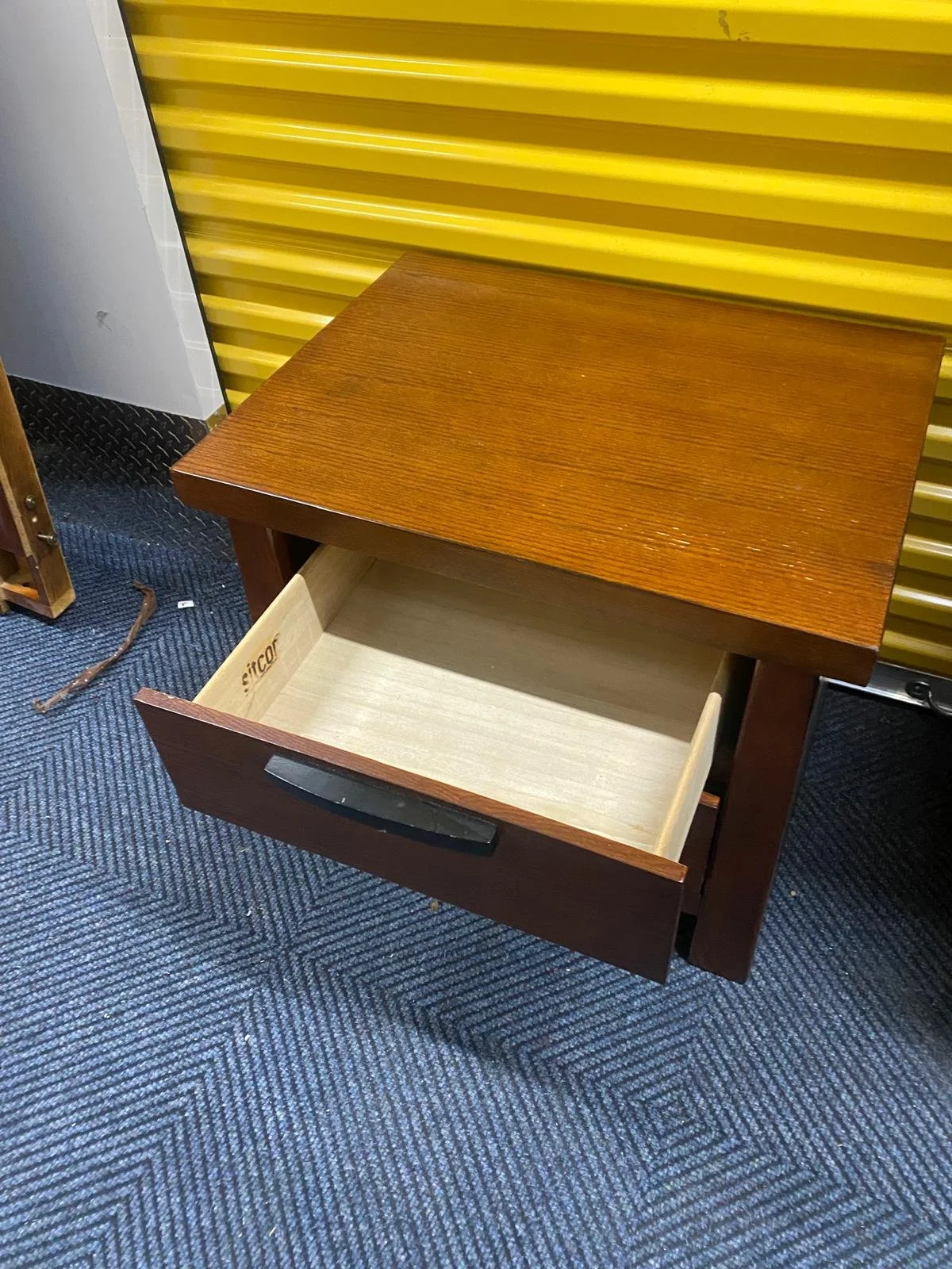 Small 2 Drawer Solid Oak Side Table (3).jpeg