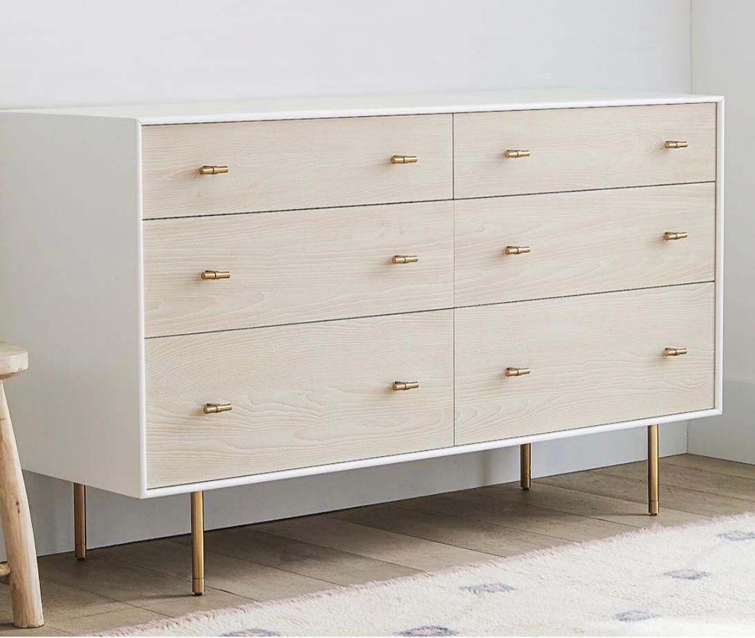 West Elm Modernist 6-Drawer Dresser