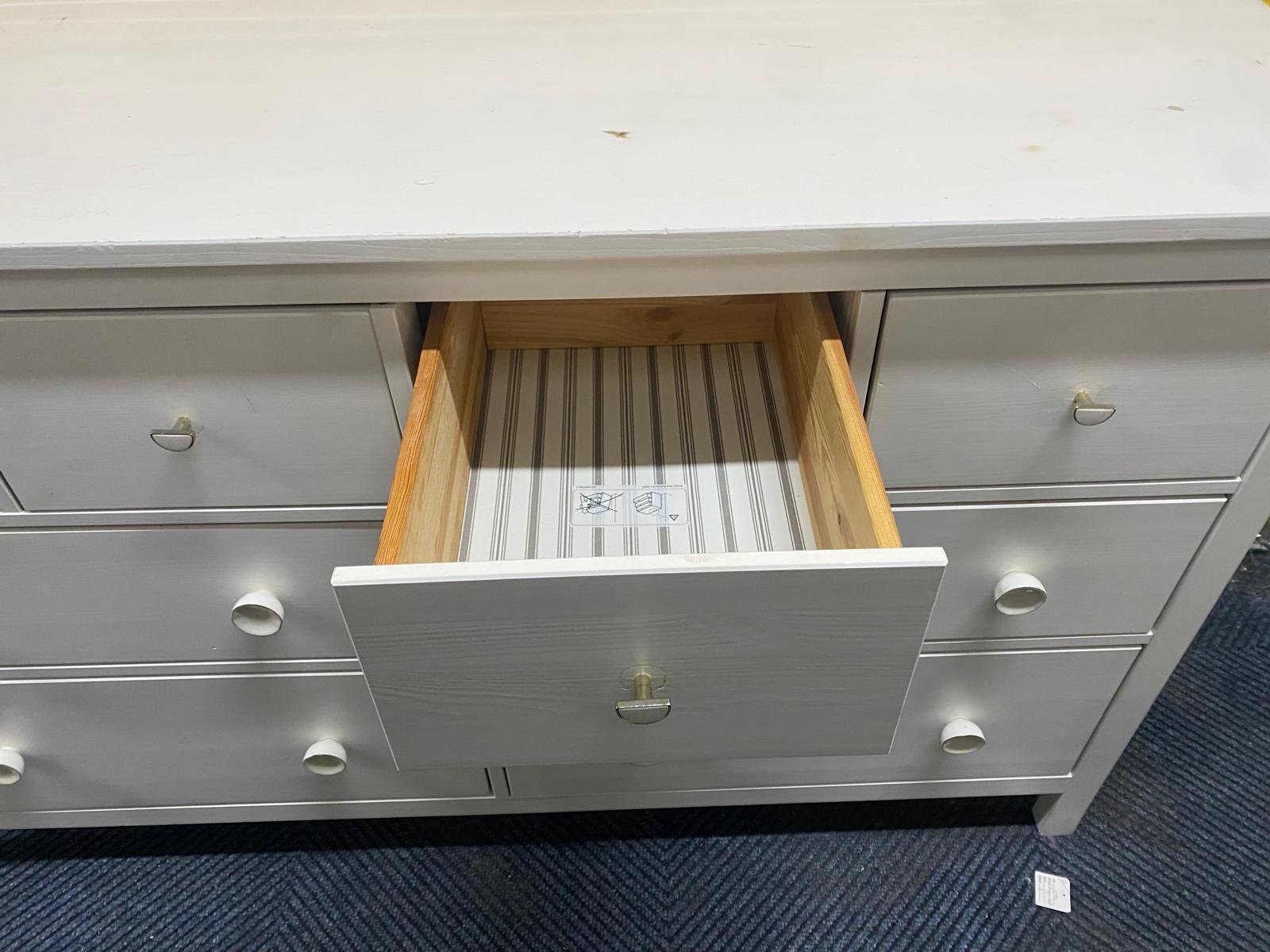 White Solid Wood 8 Drawer Dresser (1).jpeg