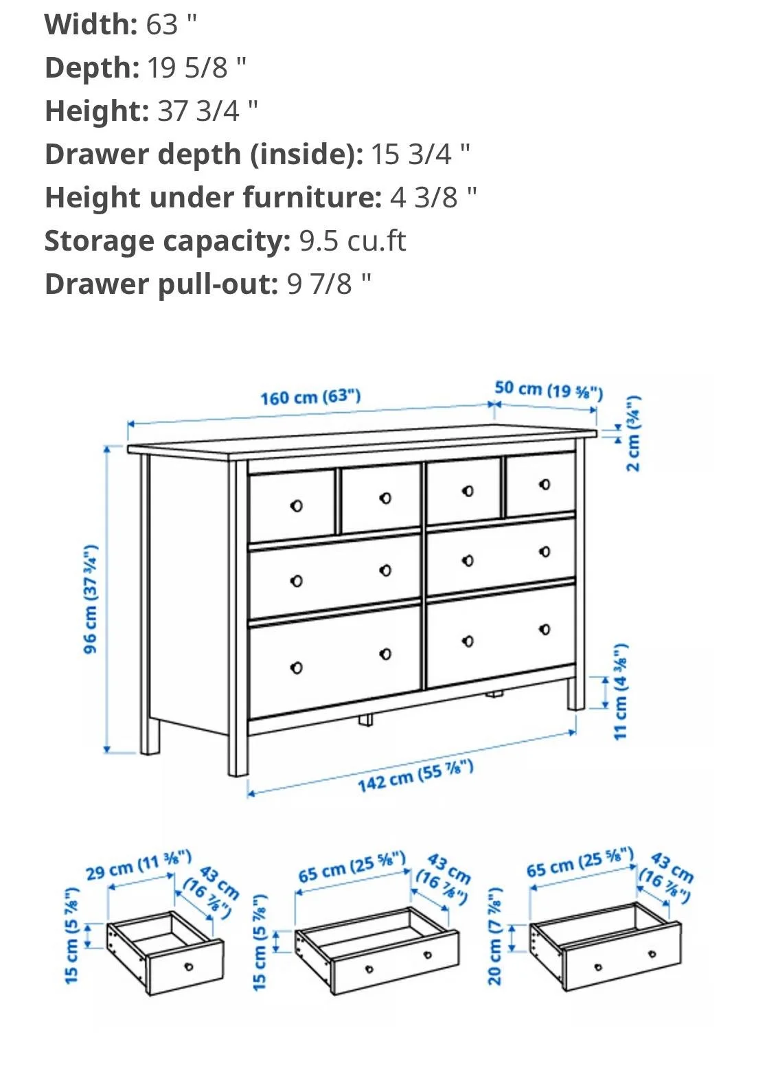 White Solid Wood 8 Drawer Dresser (6).jpeg