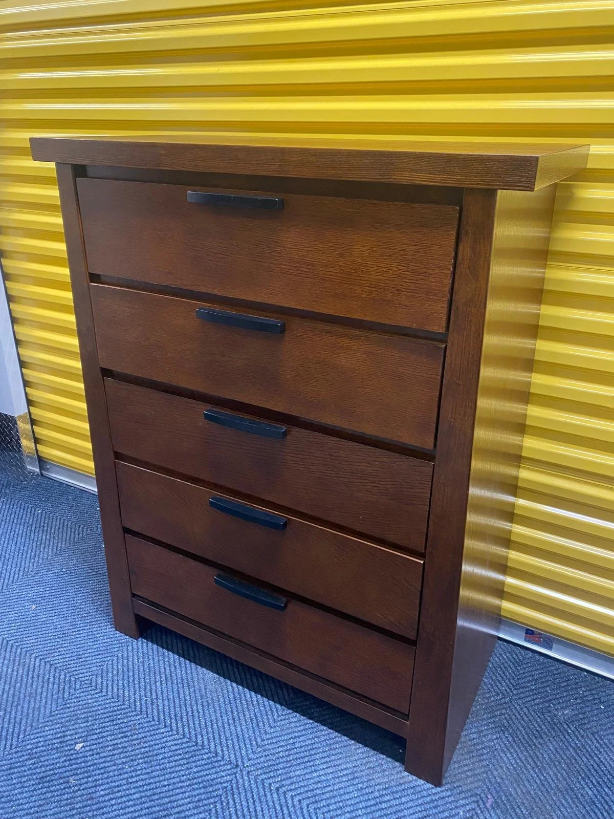 Super Solid Oak Wood 5 Drawer Dresser