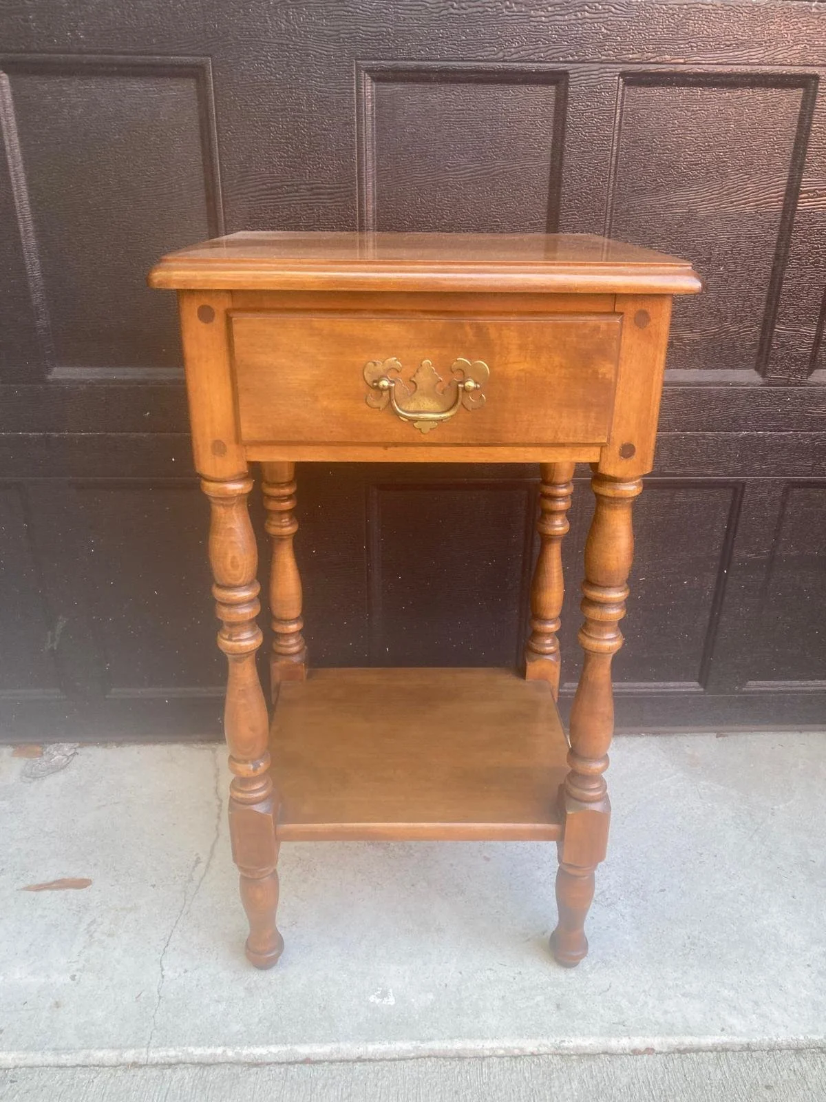 Little Solid Wood Side Table