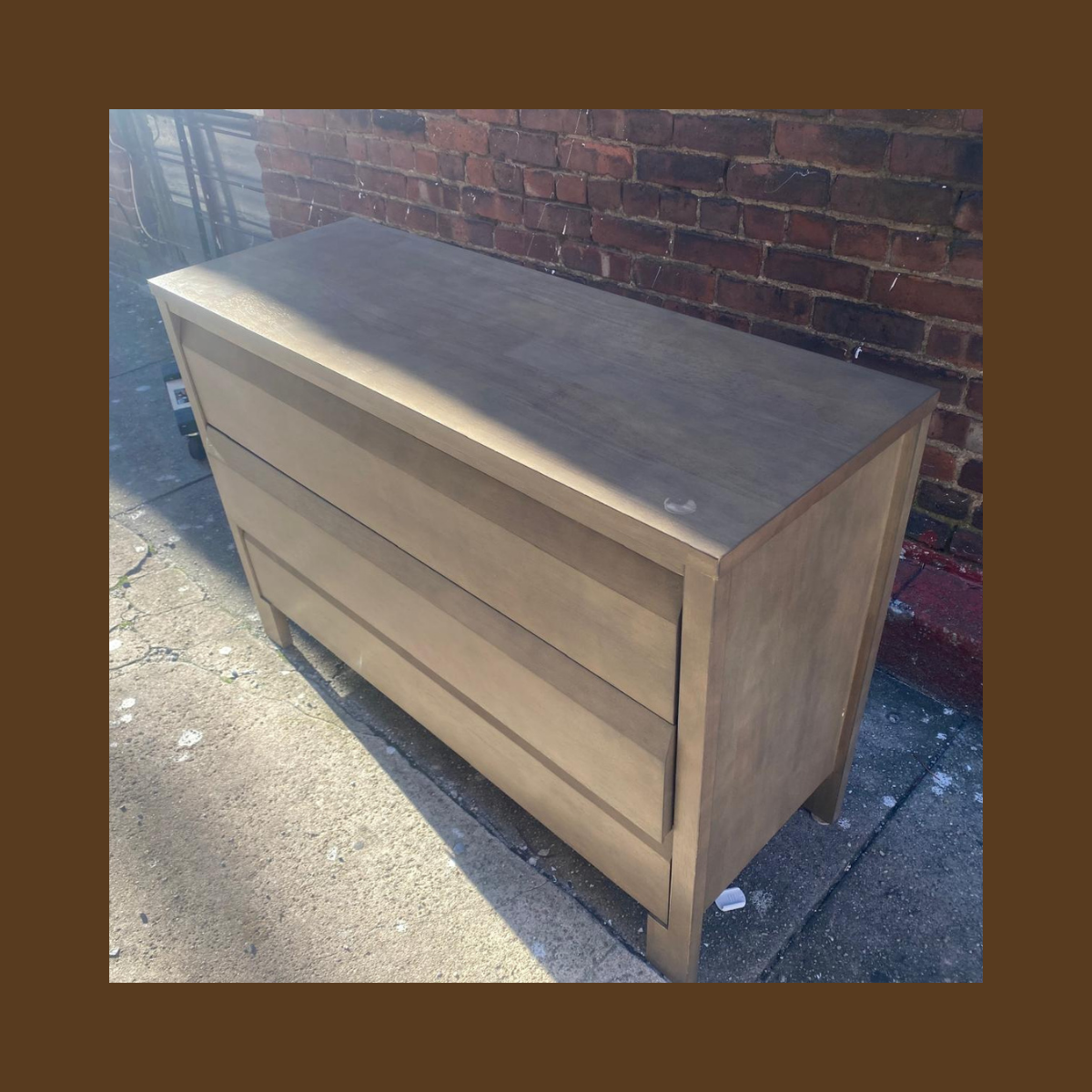 Crate and Barrel Solid Wood 3 Drawer Dresser  (3).png