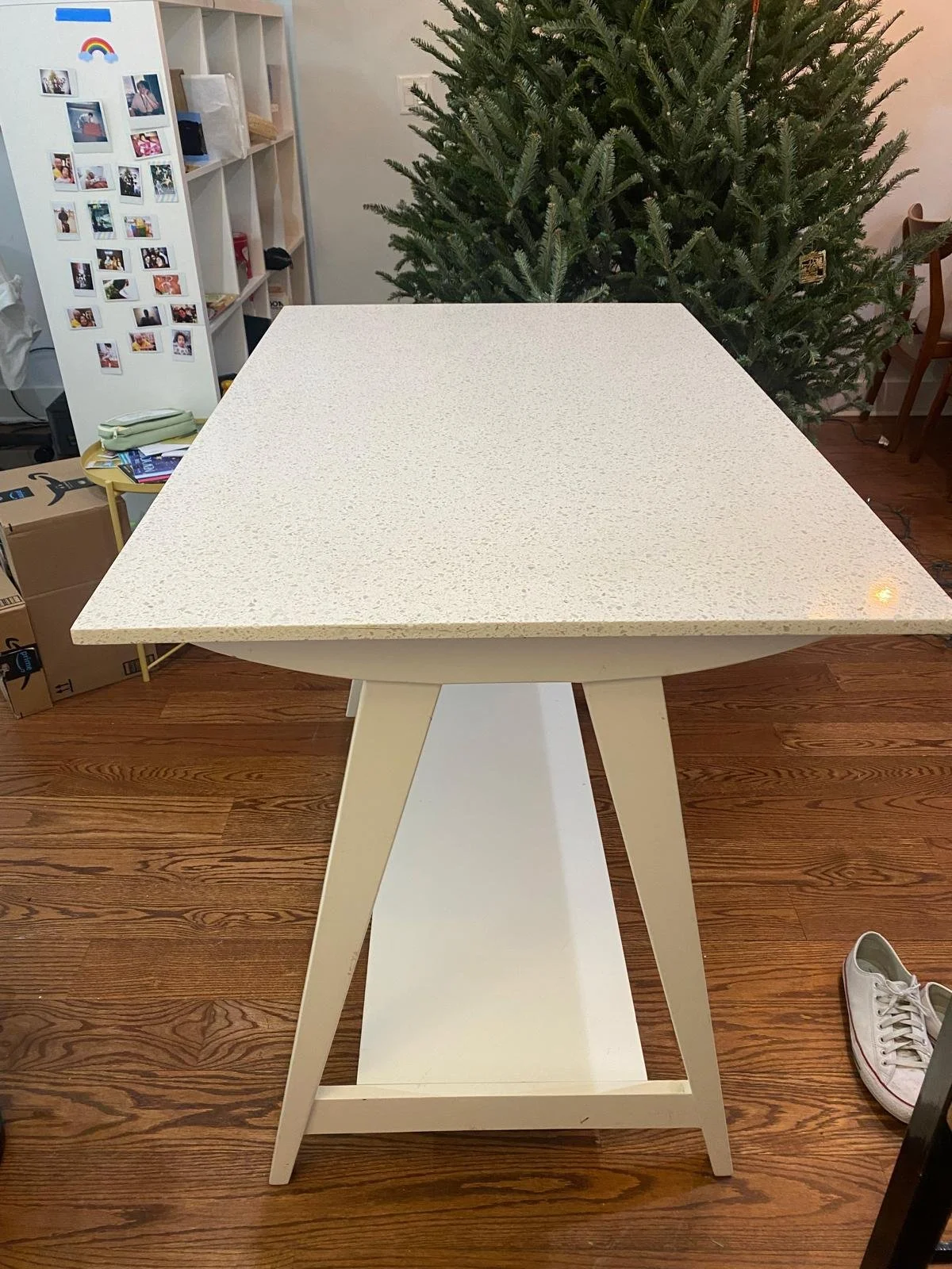 West Elm Compass Kitchen Island w Quartz Countertop.jpeg