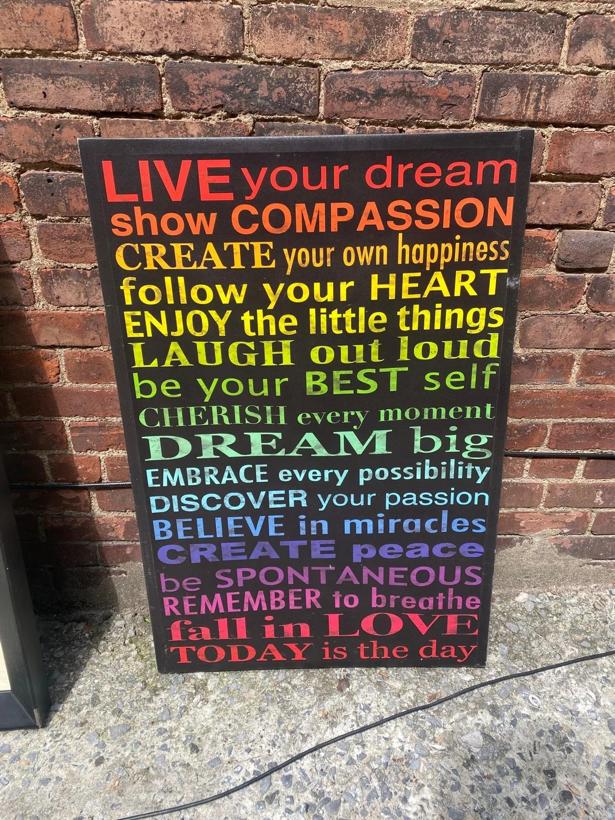 Live Your Dream Rainbow on Canvas.jpg