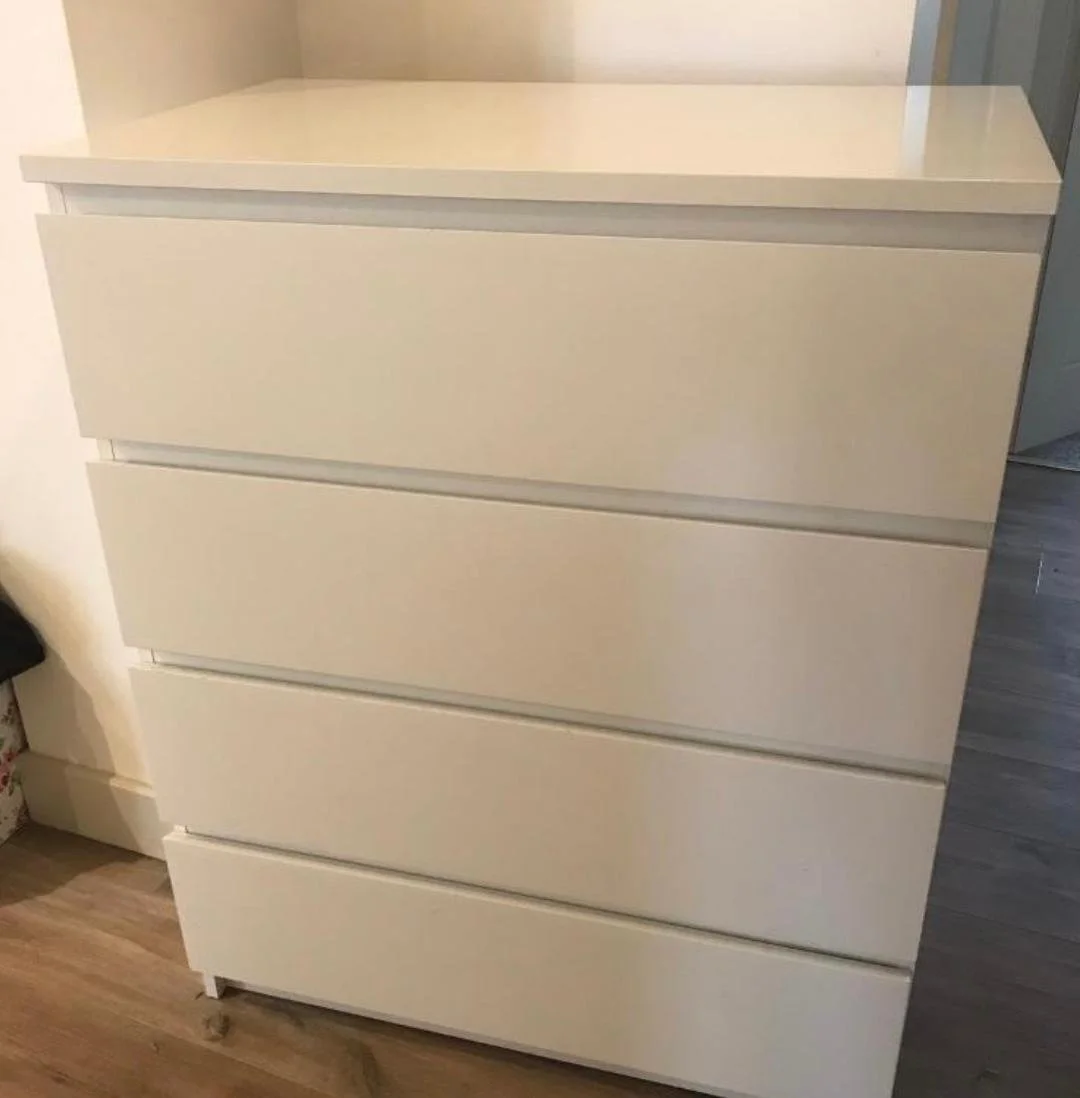 White 4 Drawer Solid Dresser (2).jpeg