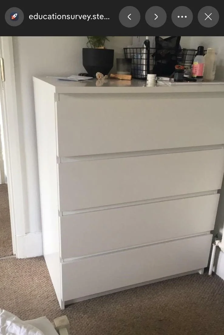 White 4 Drawer Solid Dresser (3).jpeg
