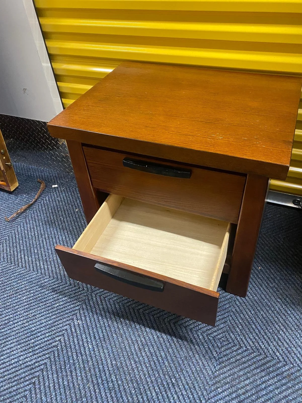 Small 2 Drawer Solid Oak Side Table (2).jpeg