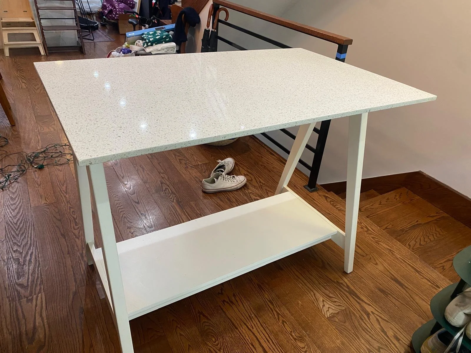 West Elm Compass Kitchen Island w Quartz Countertop (4).jpeg