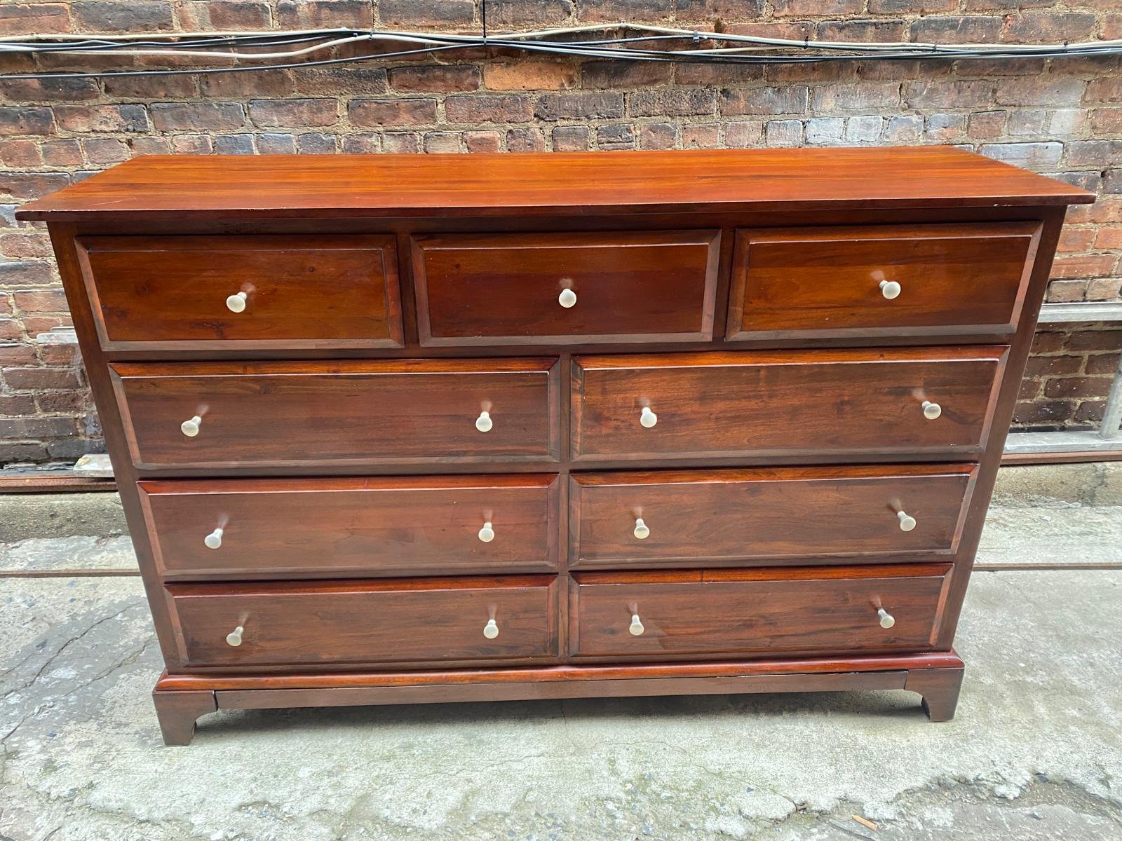 Legacy Traditions Solid Cherry Wood 9 Drawer Dresser by Millenia.jpeg