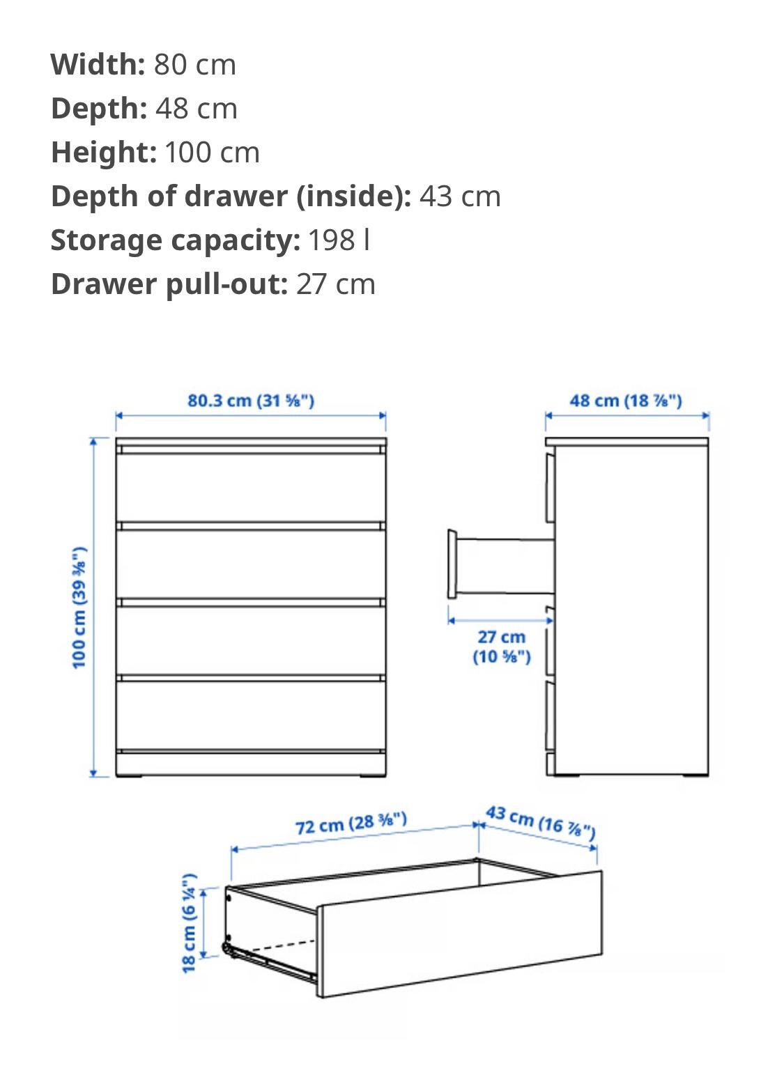 White 4 Drawer Solid Dresser (4).jpeg