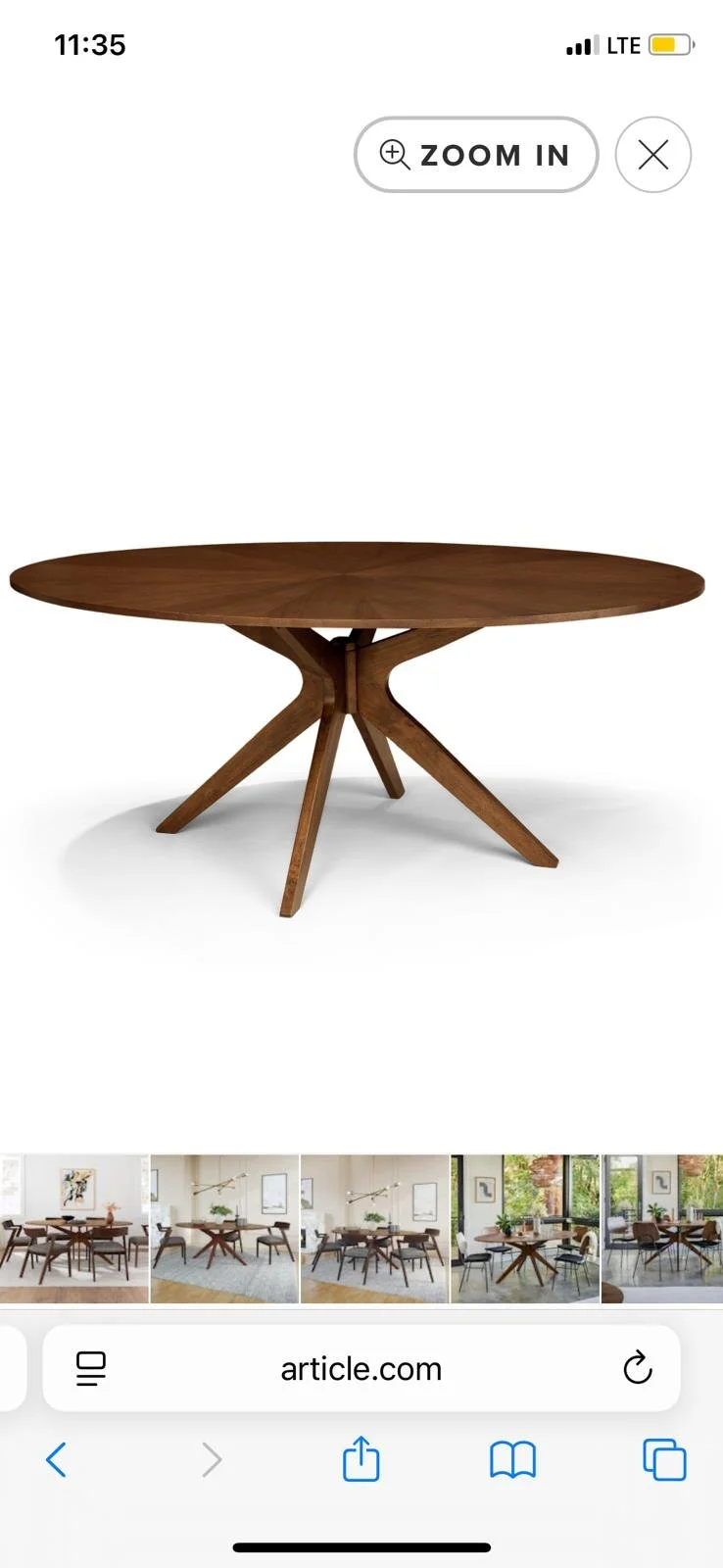 Article Conan 75” Oval Walnut Dining Table (9).jpeg