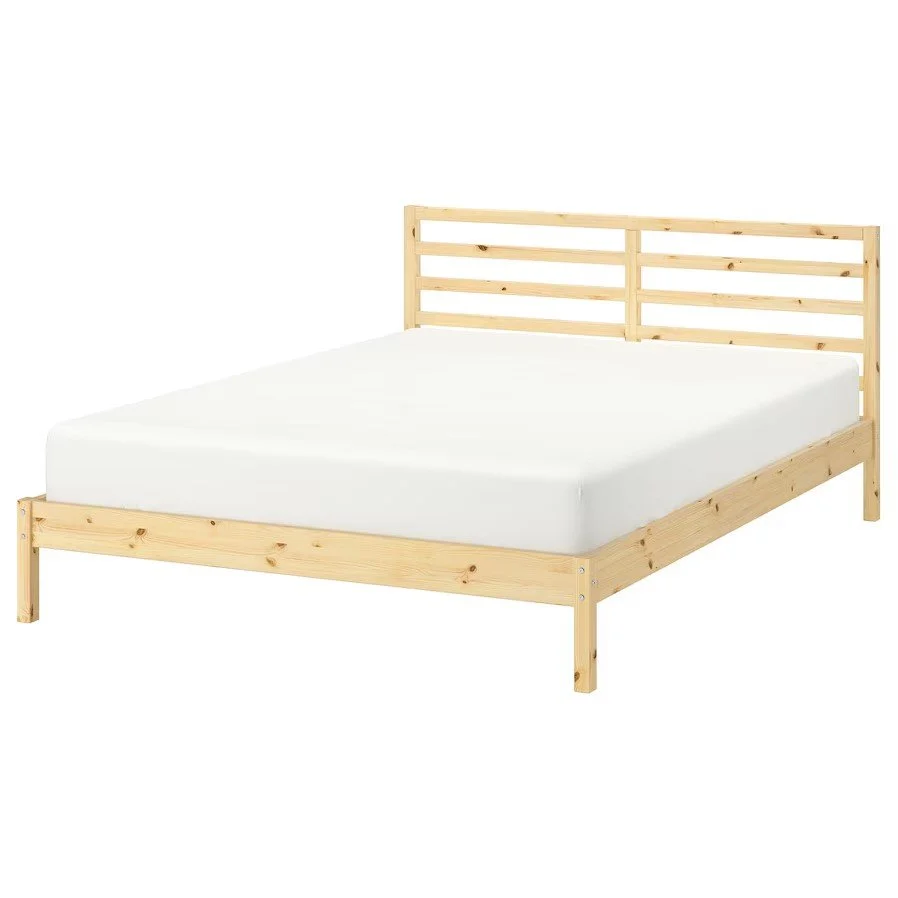 Solid Wood Queen Size Bed Frame
