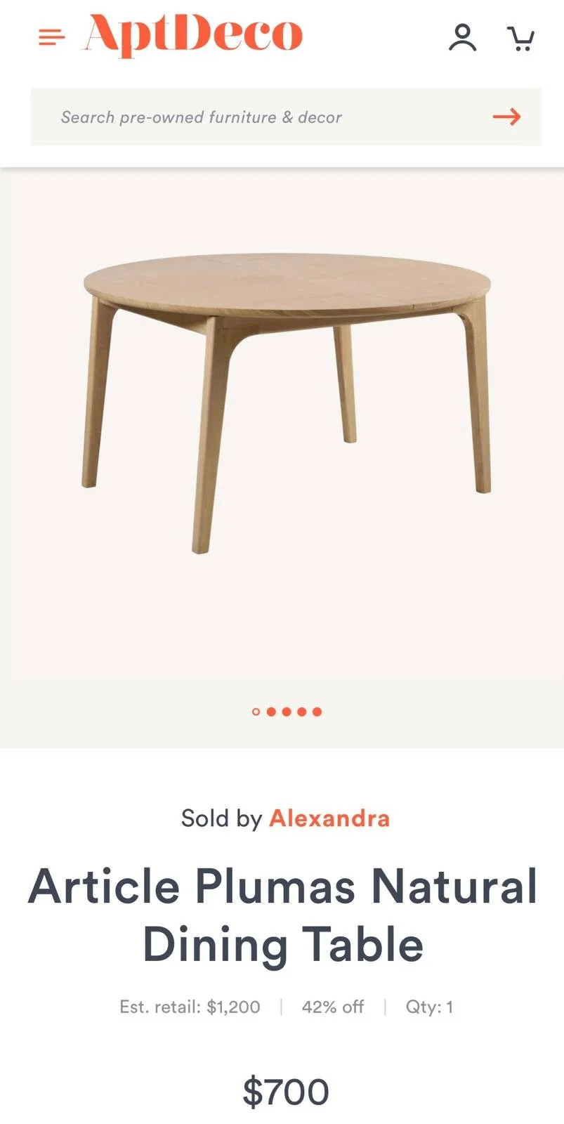 Article Plumas Natural Dining Table (8).jpeg