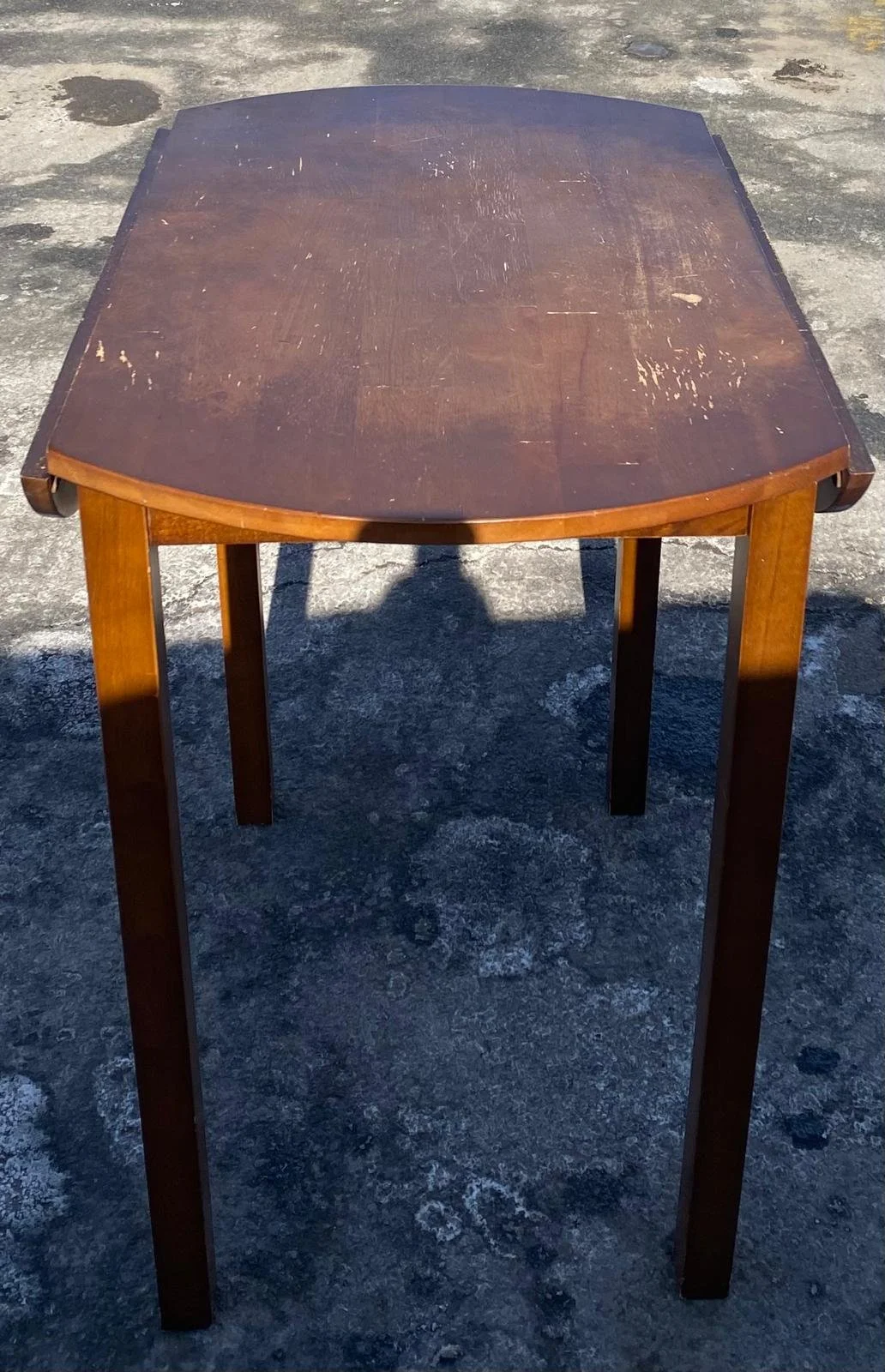 Solid Wood (Slightly Taller) Round Table with Dropping Extensions (2).jpeg