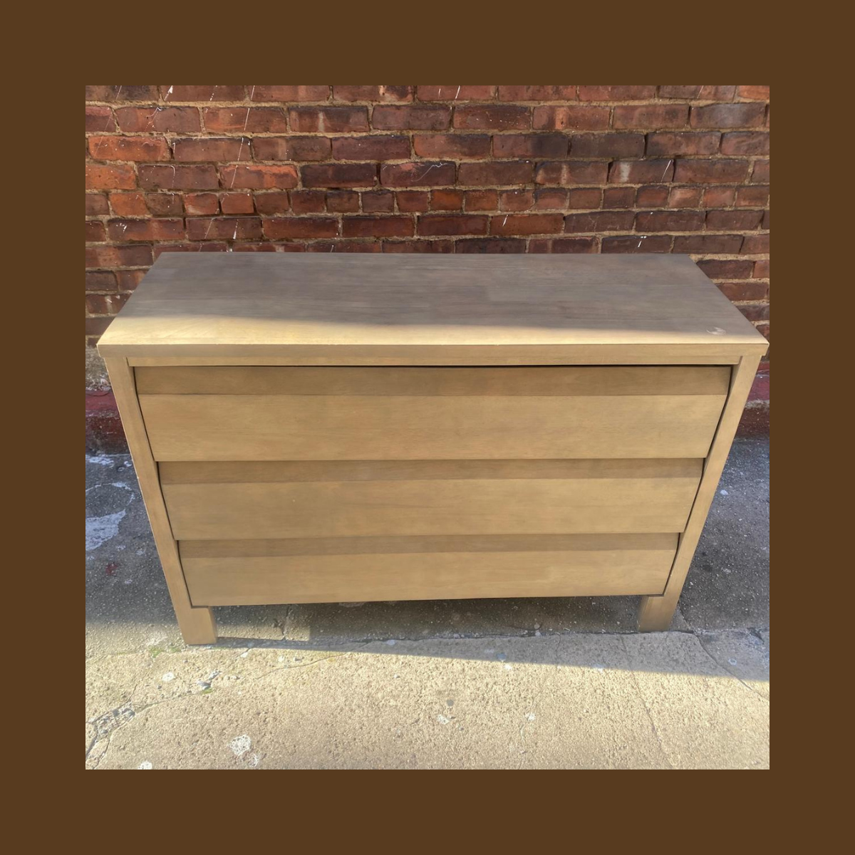 Crate and Barrel Solid Wood 3 Drawer Dresser  (1).png