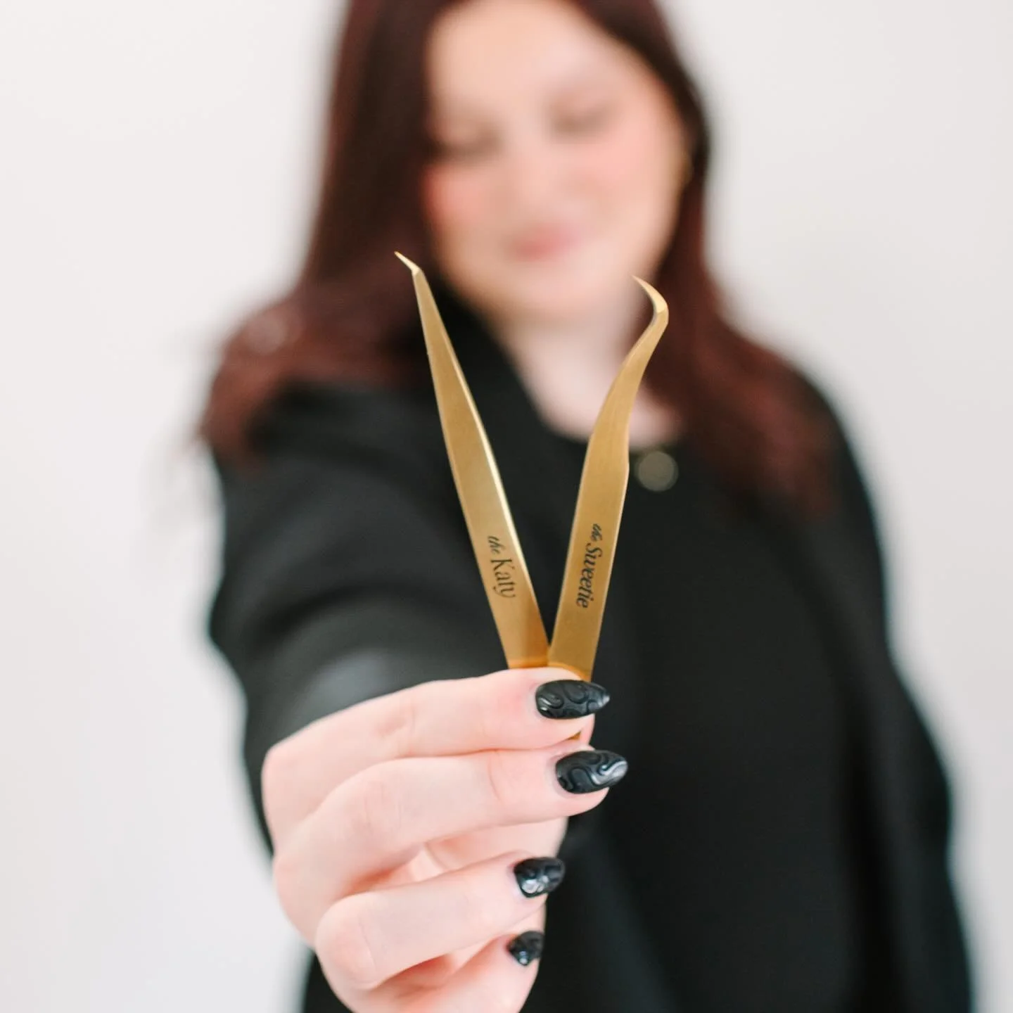 If you aren&rsquo;t using @lightheartlash tweezers&hellip;what are you doing?! The Sweetie and Kati tweezers are a match made in HEAVEN 💕😍