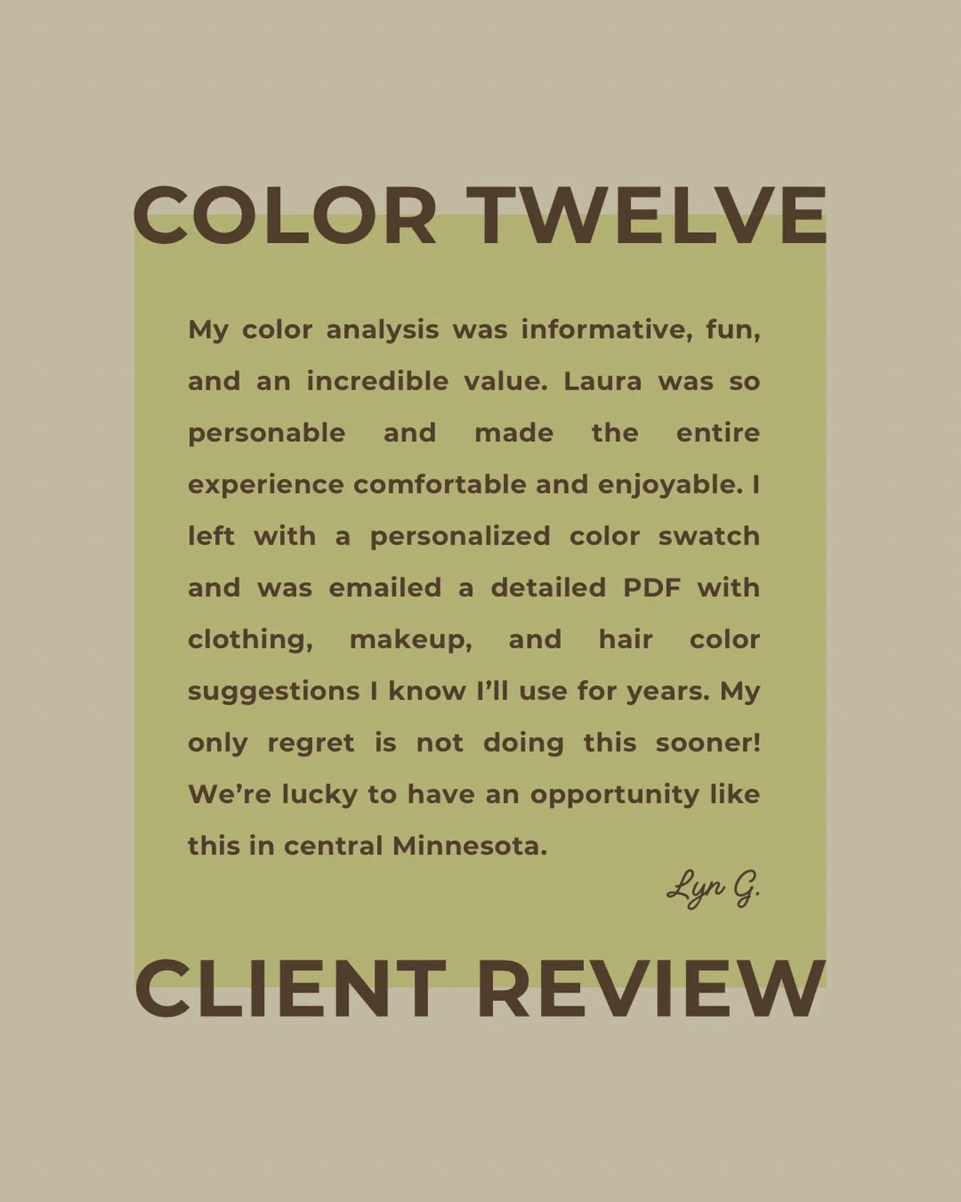 What a gift it is to hear words like this from clients!! A tool you will use the rest of your life!🙌🏻