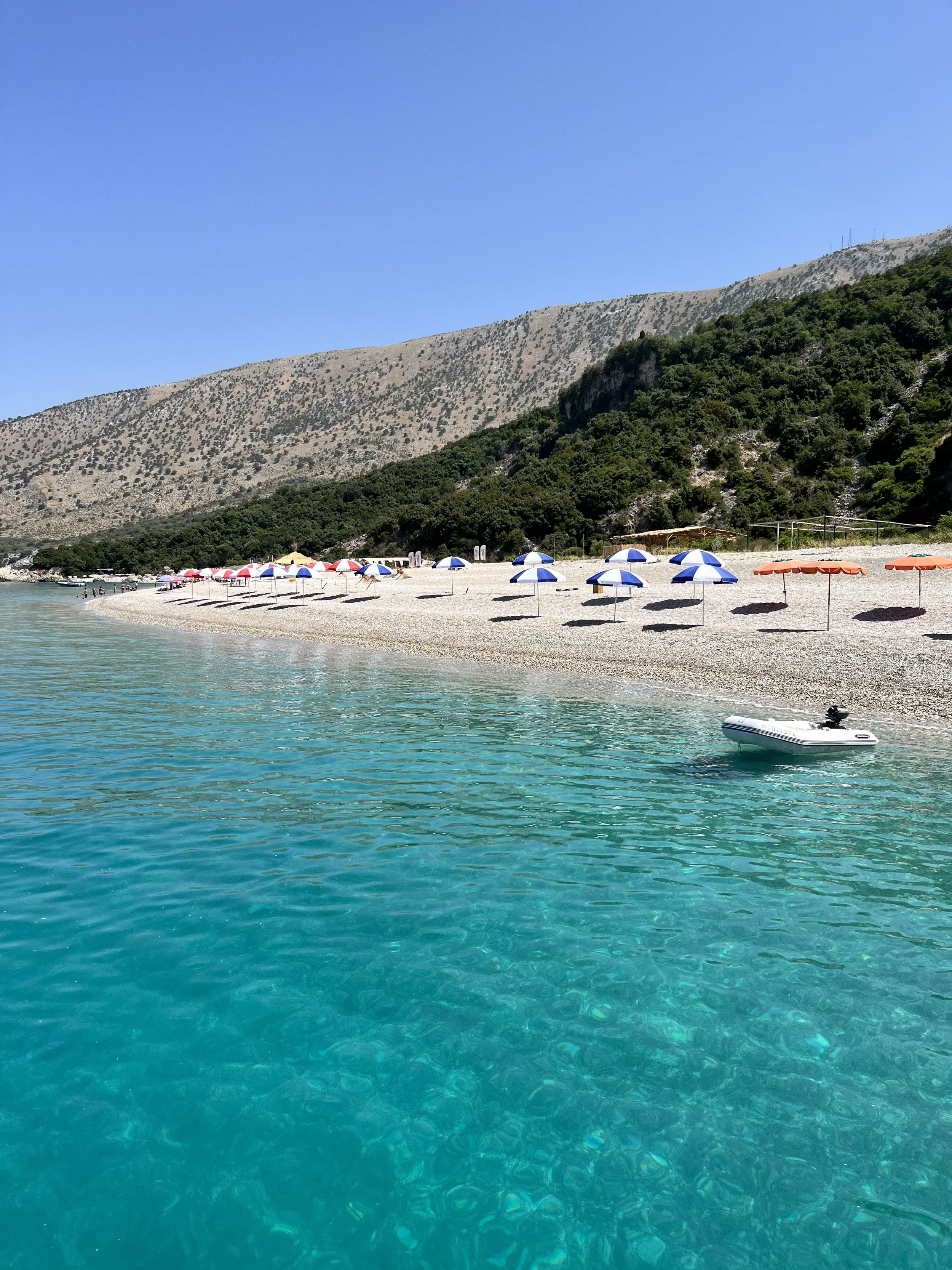 beach in albania