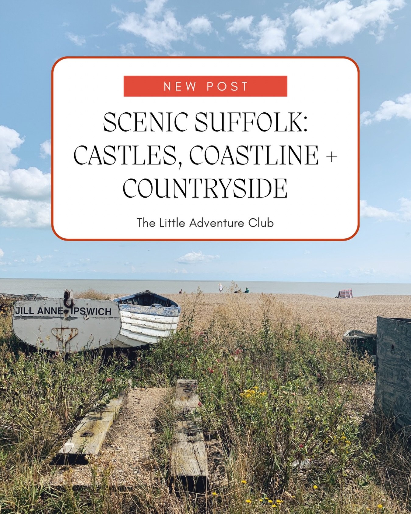 Suffolk with Kids 🦪🐚🦀

Suffolk is a charming county in eastern England, renowned for its picturesque coastal towns, rolling countryside, and rich historical heritage. With its unspoiled beaches, quaint villages, and vibrant local culture, it offer
