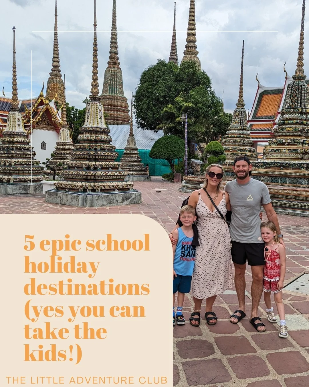 5 EPIC family travel destinations worth adding to your list ✈️🌍

Written by guest contributor Fiona from @theproudysroam , sharing five destinations her family loved for culture, adventure and easy family travel.

🇹🇭 Bangkok, Thailand - The Ultima