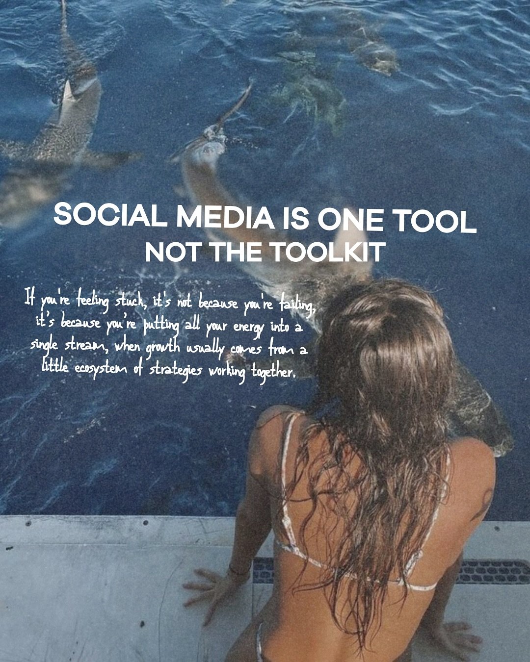 If you&rsquo;re feeling burnt out, stuck, or like you&rsquo;re posting non-stop and still not seeing growth&hellip; you&rsquo;re not doing it wrong. ⬇️

You&rsquo;re just trying to build a whole business with one piece of the puzzle.

Socials are ama
