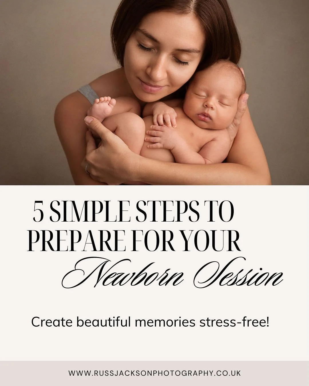 Preparing for your newborn photoshoot can feel overwhelming - but it doesn&rsquo;t have to be. With a little preparation (and plenty of guidance from your photographer!), your session can be calm, comfortable, and full of love. 🤍✨

Here are 5 simple