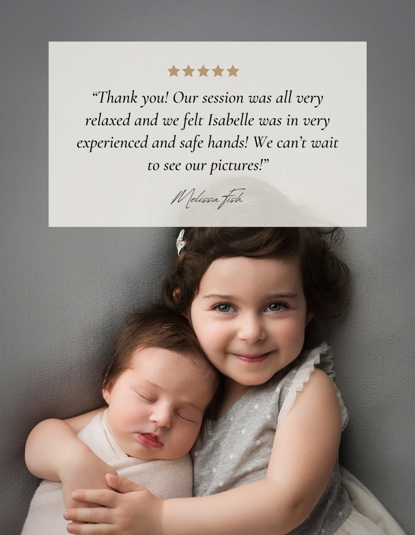 A beautiful reminder of why I do what I do. 🤍

&ldquo;Thank you! Our session was all very relaxed and we felt Isabelle was in very experienced and safe hands! We can&rsquo;t wait to see our pictures!&rdquo;

Thank you to every family who trusts me w