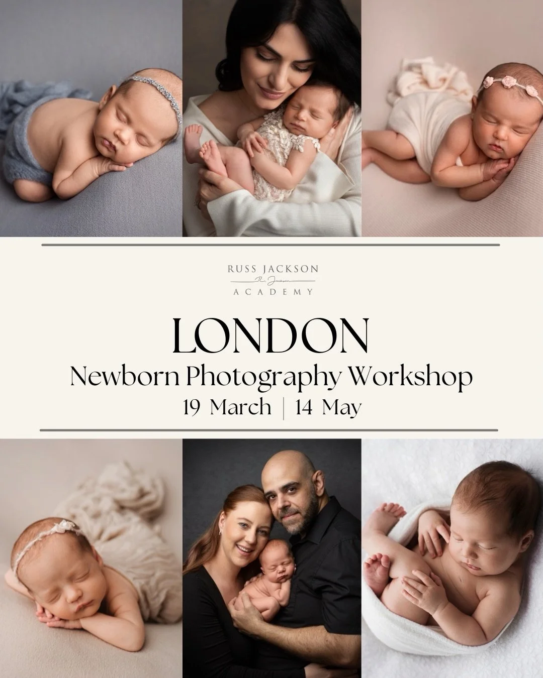 LONDON NEWBORN &amp; MATERNITY PHOTOGRAPHY WORKSHOPS ✨

📸 Are you ready to elevate your photography skills? Join me in London for exclusive, in-person workshops designed to give you the confidence and technical skills to master newborn and maternity