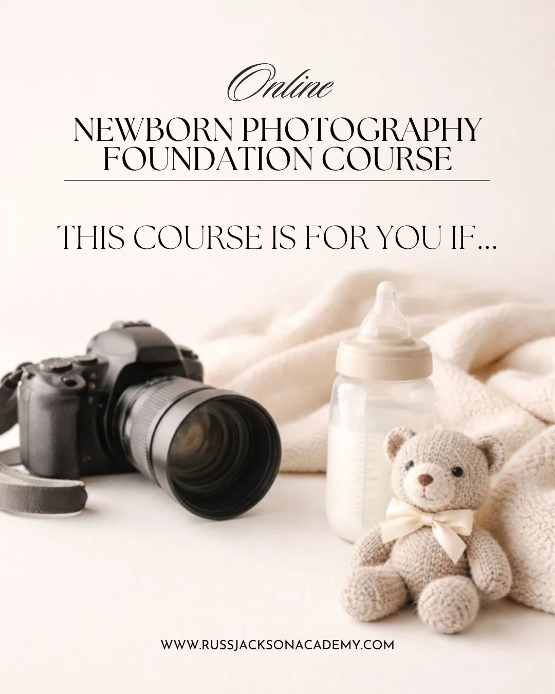 Starting in newborn photography can feel overwhelming.

So much information.
So many opinions.

Our Newborn Photography Foundation Course was created for beginners who want clarity, safety and a structured path - no mistakes, just clarity and immedia