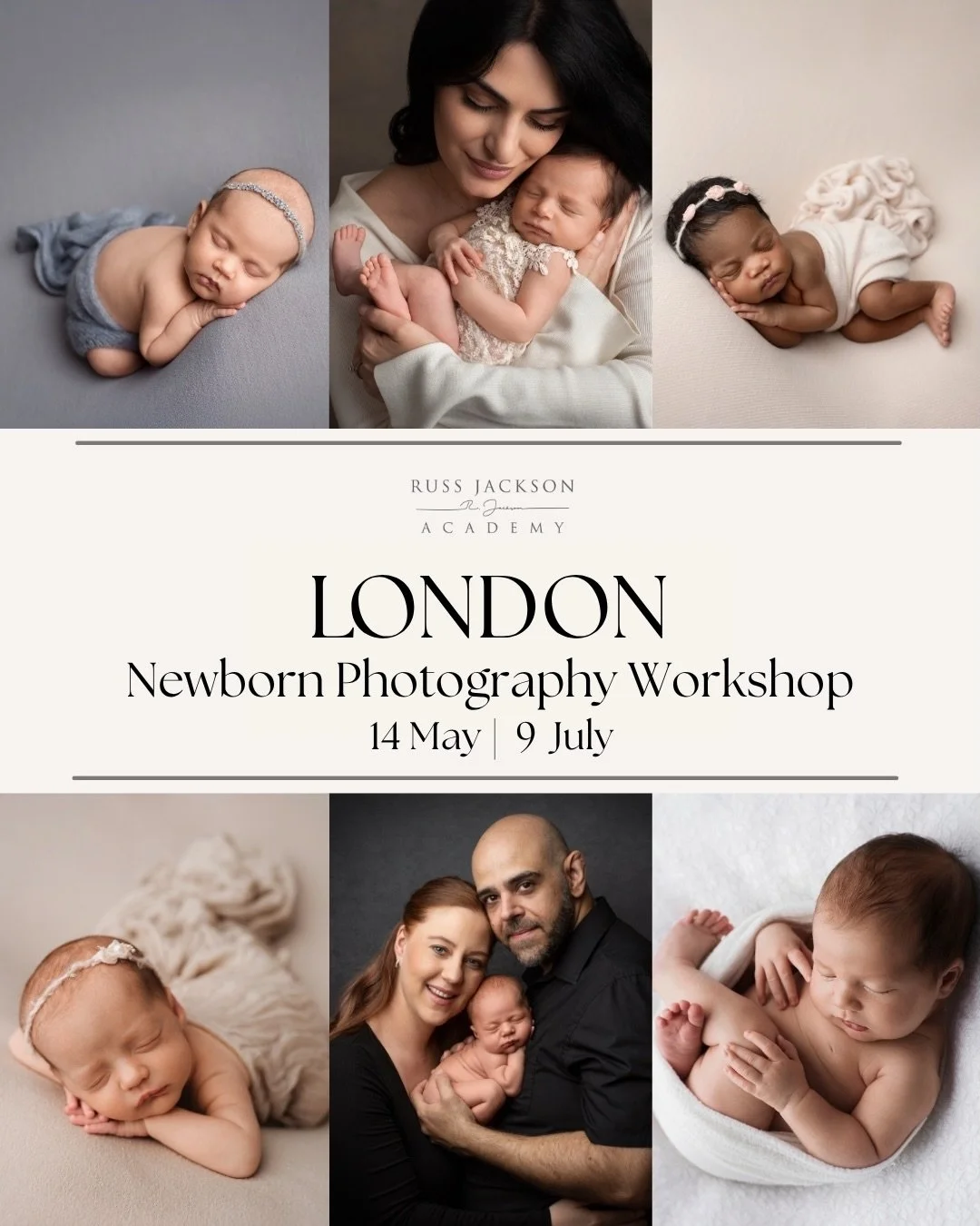 LONDON NEWBORN &amp; MATERNITY PHOTOGRAPHY WORKSHOPS ✨

📸 Are you ready to elevate your photography skills? Join me in London for exclusive, in-person workshops designed to give you the confidence and technical skills to master newborn and maternity
