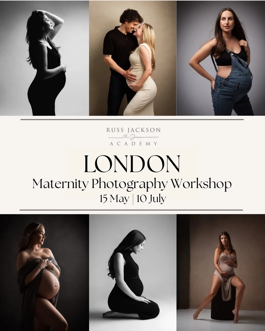 TOMORROW ✨ LONDON MATERNITY PHOTOGRAPHY WORKSHOPS ✨

📸 Are you ready to elevate your photography skills? Join me in London for exclusive, in-person workshops designed to give you the confidence and technical skills to master newborn and maternity ph