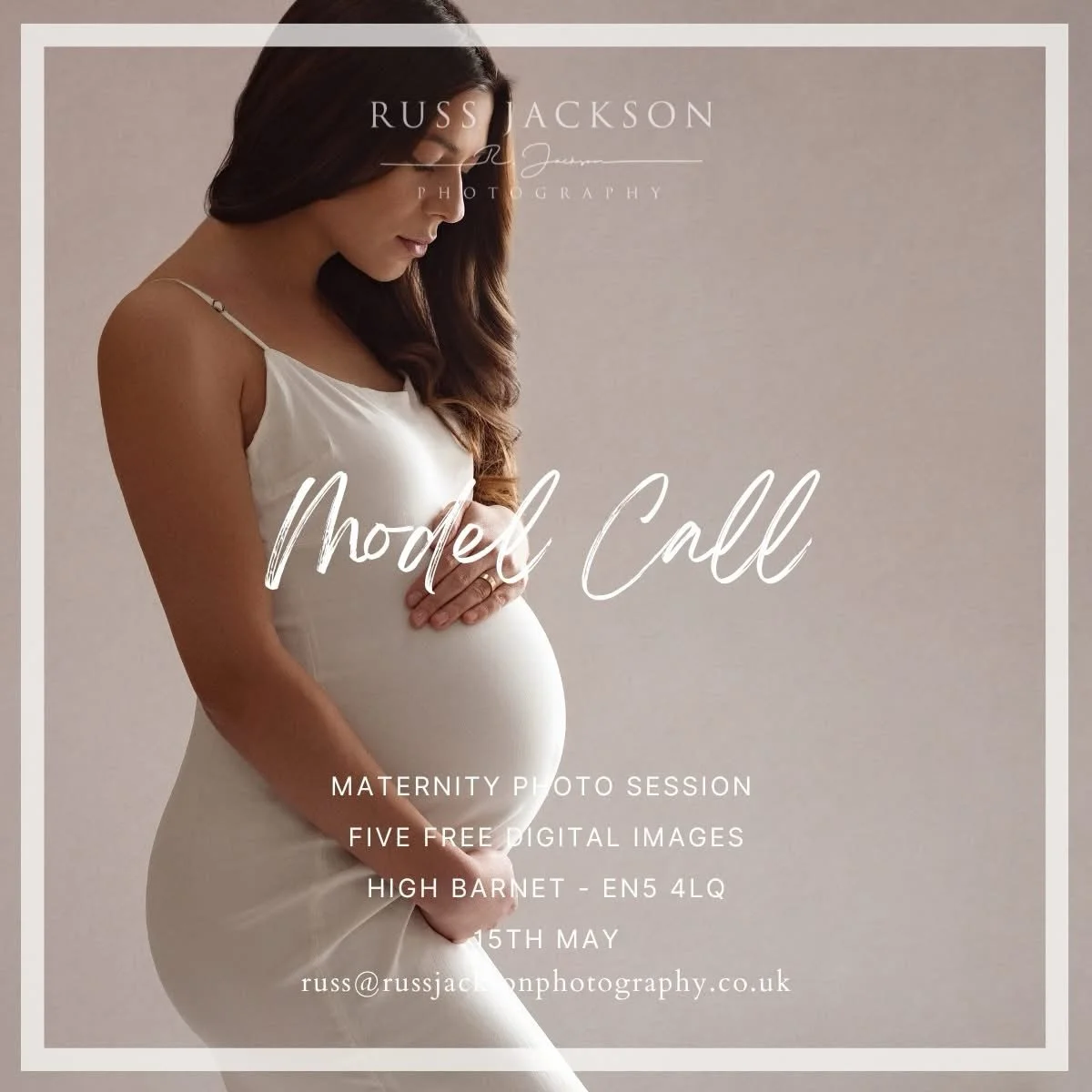 I&rsquo;m looking for a lovely mum-to-be to model for my Maternity Photography Workshop in High Barnet tomorrow, Friday, 15th May.

This will be a relaxed session where I&rsquo;ll be teaching posing and lighting techniques to photographers. In return