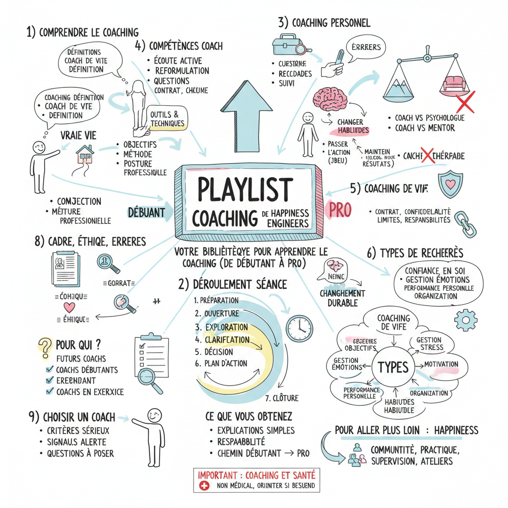 Nouvelle série de vidéos sur le coaching de vie