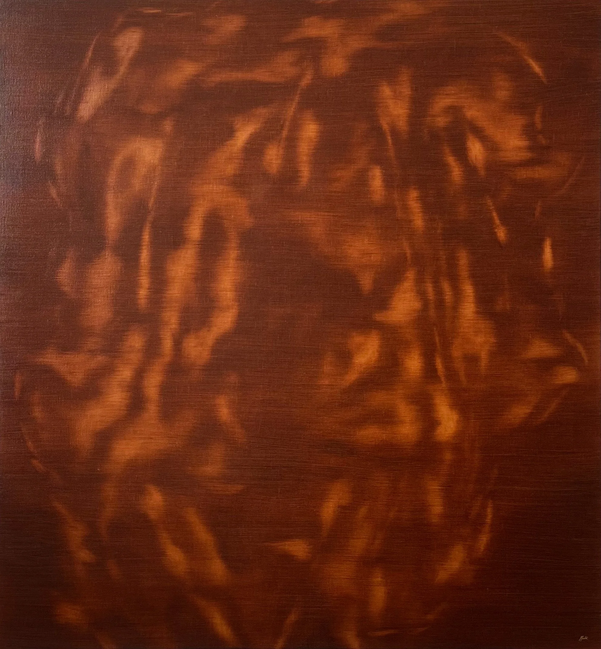 Anatomies (The Long Dead Bite), oil on linen, 60 x 65cm (2026)