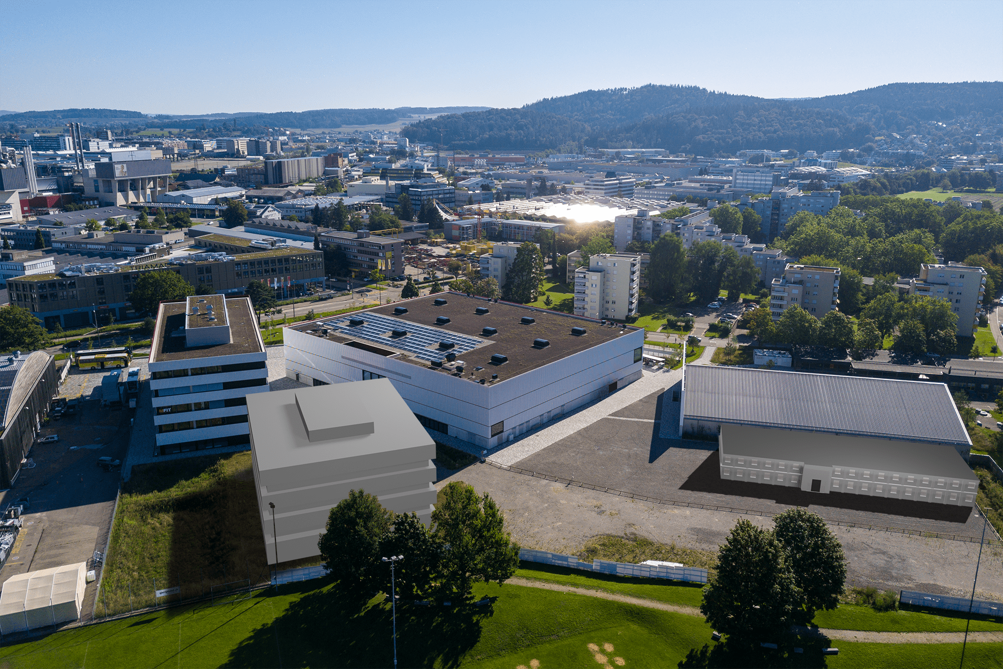Mieterausbau Academia WIN4 Campus, Winterthur