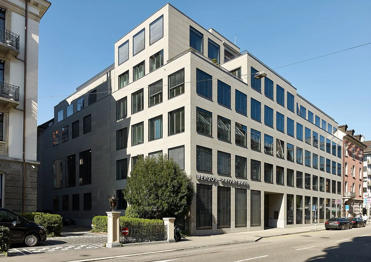 Notstromaggregat für die Privatbank Bergos, Zürich