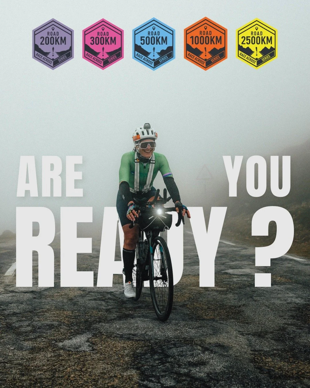 🇬🇧 Our race distances are finally here!!! 📢

As promised, we are excited to unveil all the formats for the 2026 Race Across Series.

🌍 Distances &amp; Host Events:
&bull; 200 km by night, 300 km, 500 km and 1000 km : 🇵🇹 Portugal, 🇫🇷 Paris, 🇪