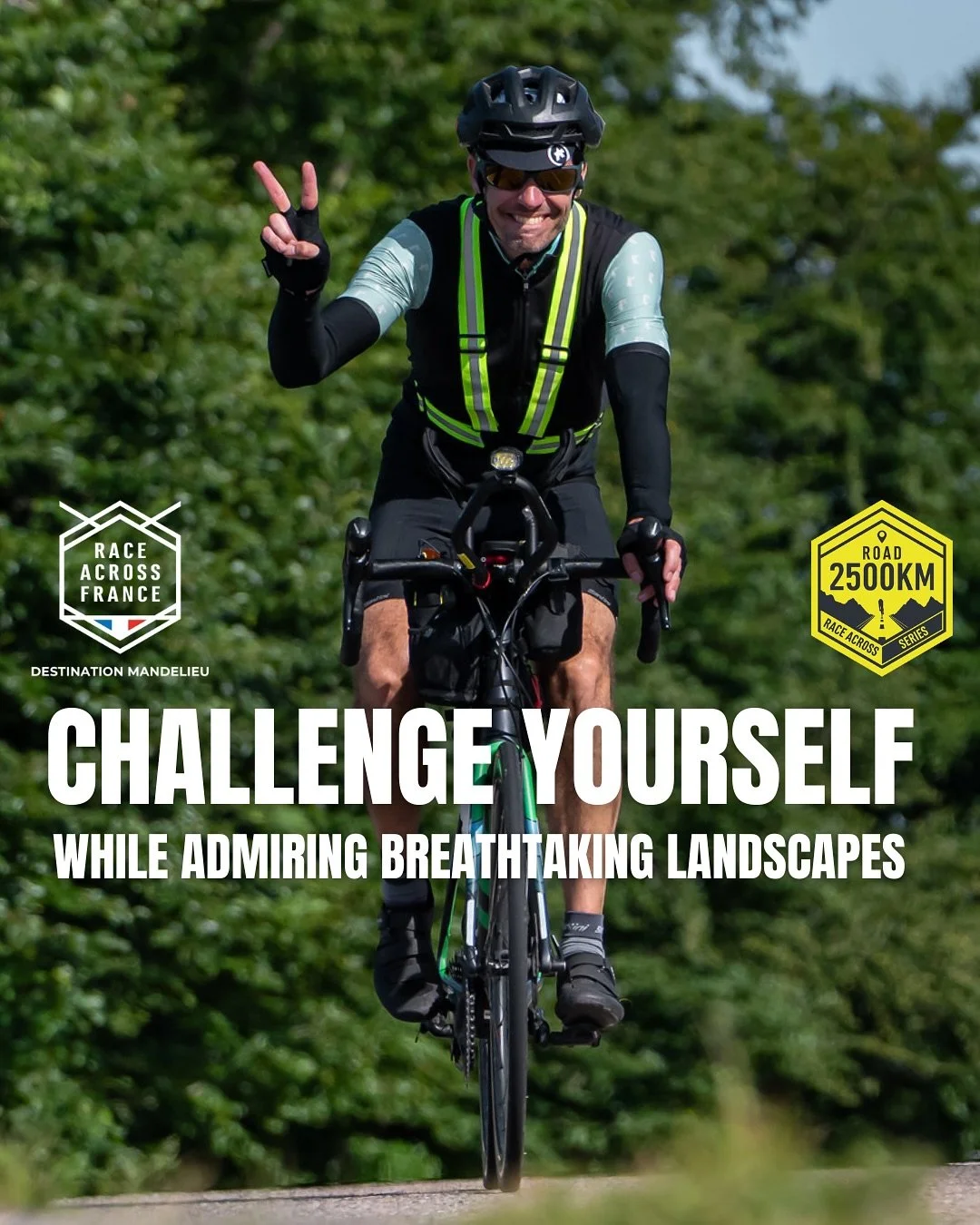 🇫🇷 Push your limits while enjoying breathtaking landscapes &ndash; Race Across France 🚴&zwj;♂️ 

⛰️ Known for its extreme challenge, this 2,500 km ride takes you across France, showcasing some of the most stunning scenery in the country. This year