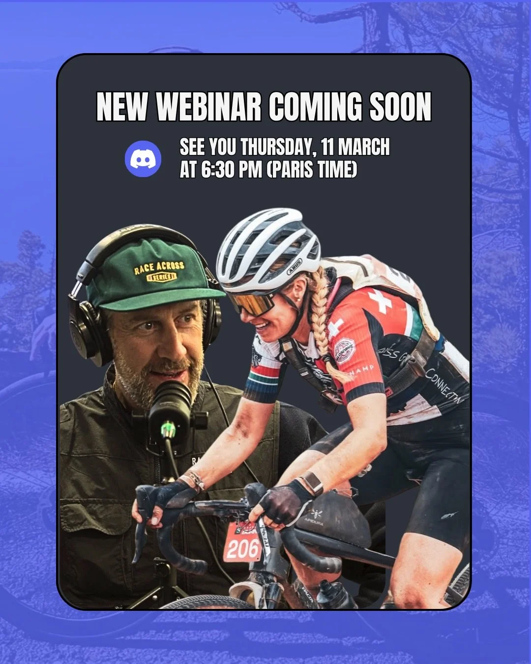 🎙️ New Webinar: Inside GRAAALPS

This Thursday, 12 April at 6:30 PM, join our new webinar on Discord with Nathalie Monnier, race coordinator of GRAAALPS. 

A former participant in the series, Nathalie quickly found her place in the adventure. Today,